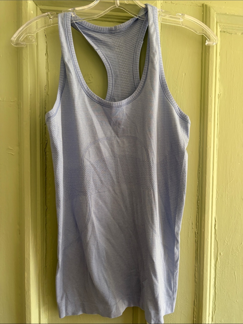 Lululemon swifty Light Blue Racerback Performance Tank Top